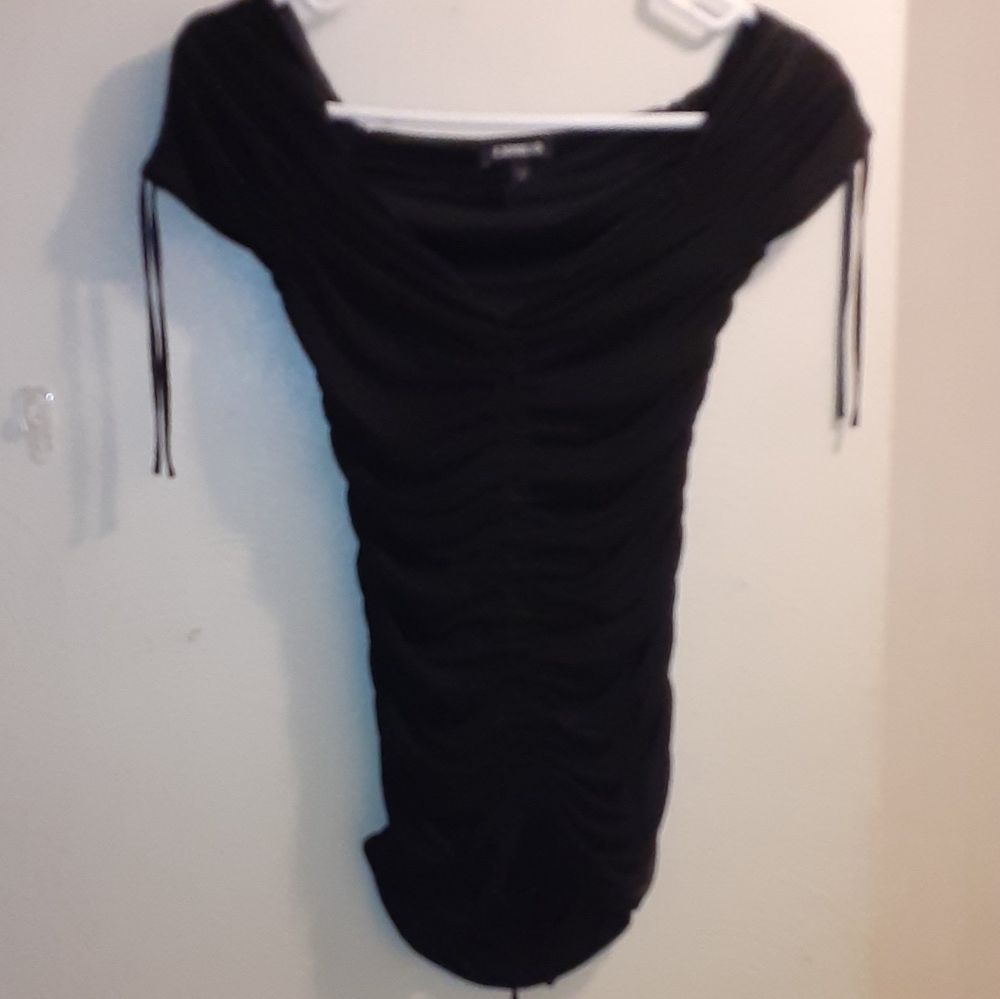 Express Black Womens Top